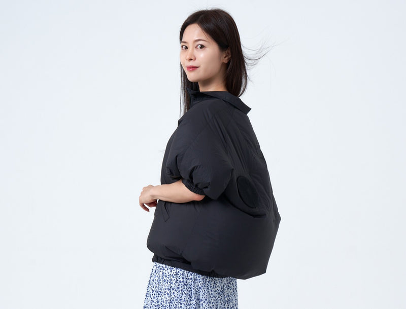 Wearing size M